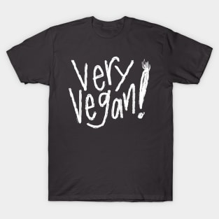Vegetarian Very Vegan Healthy Diet Lifestyle T-Shirt